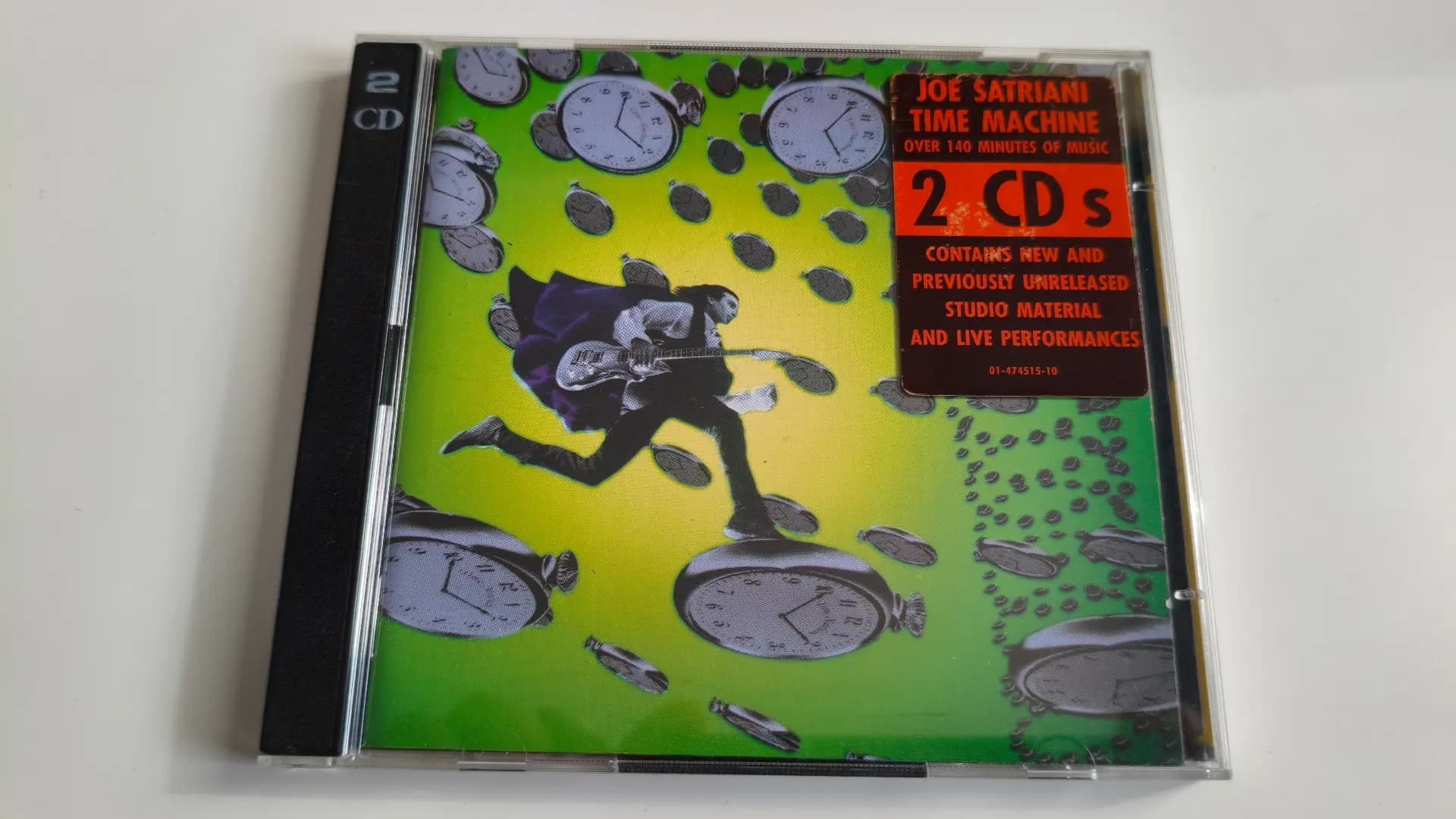 Okładka płyty Joe Satriani - Time Machine
