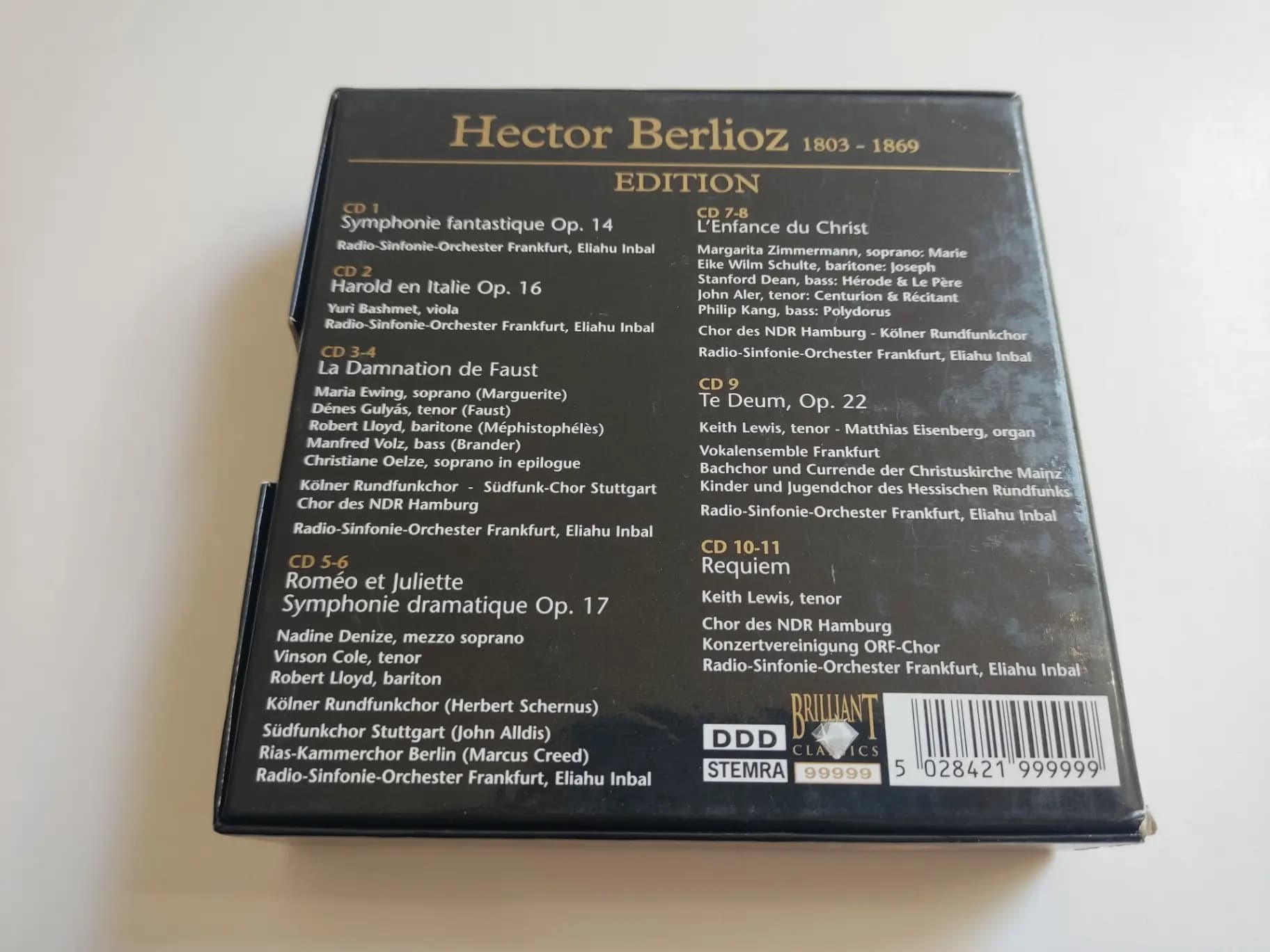 Główne zdjęcie - Berlioz, Eliahu Inbal - Hector Berlioz Edition