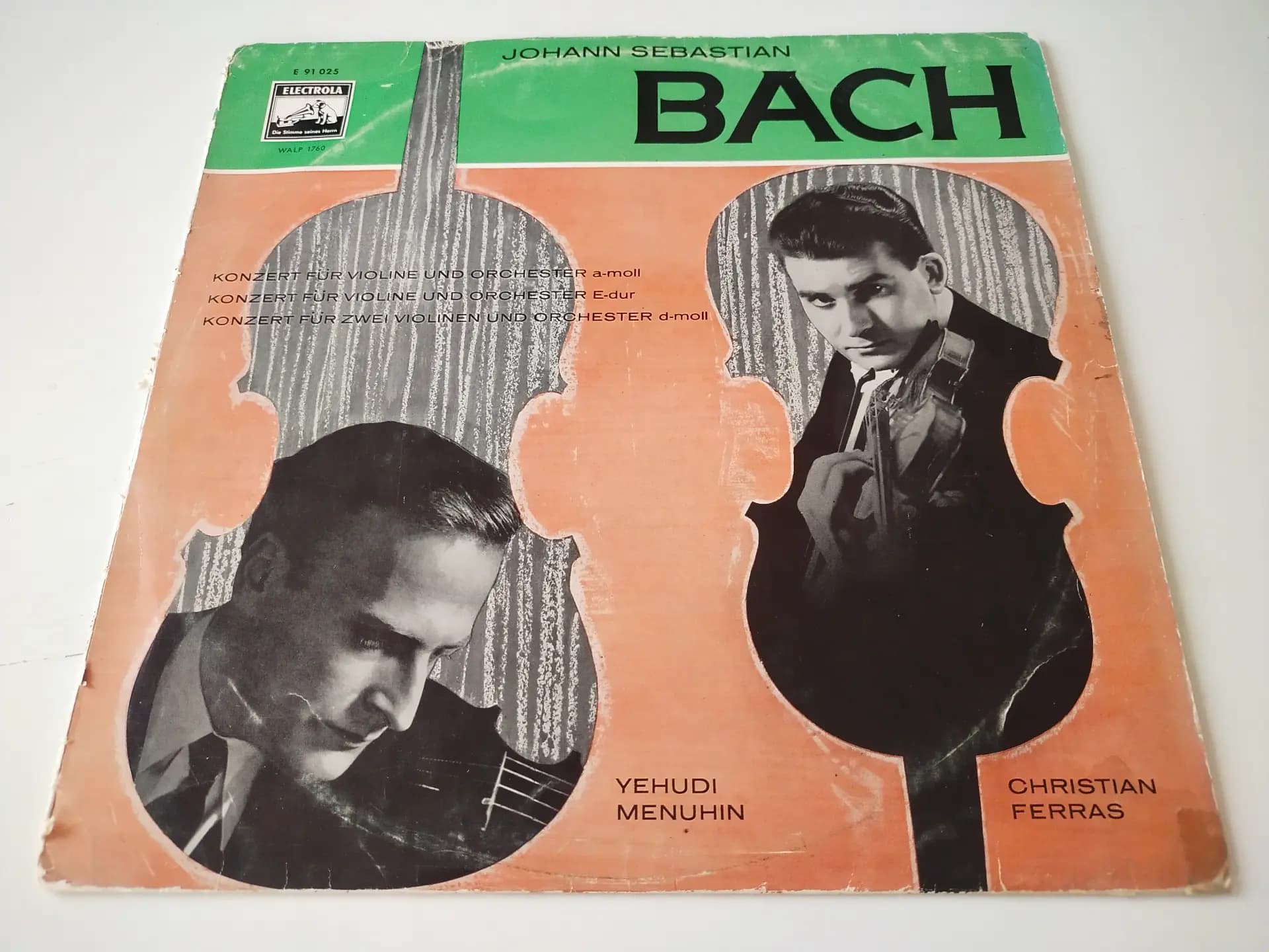 Główne zdjęcie - Bach, Menuhin, Ferras - Konzerte Für Violine Und Orchester