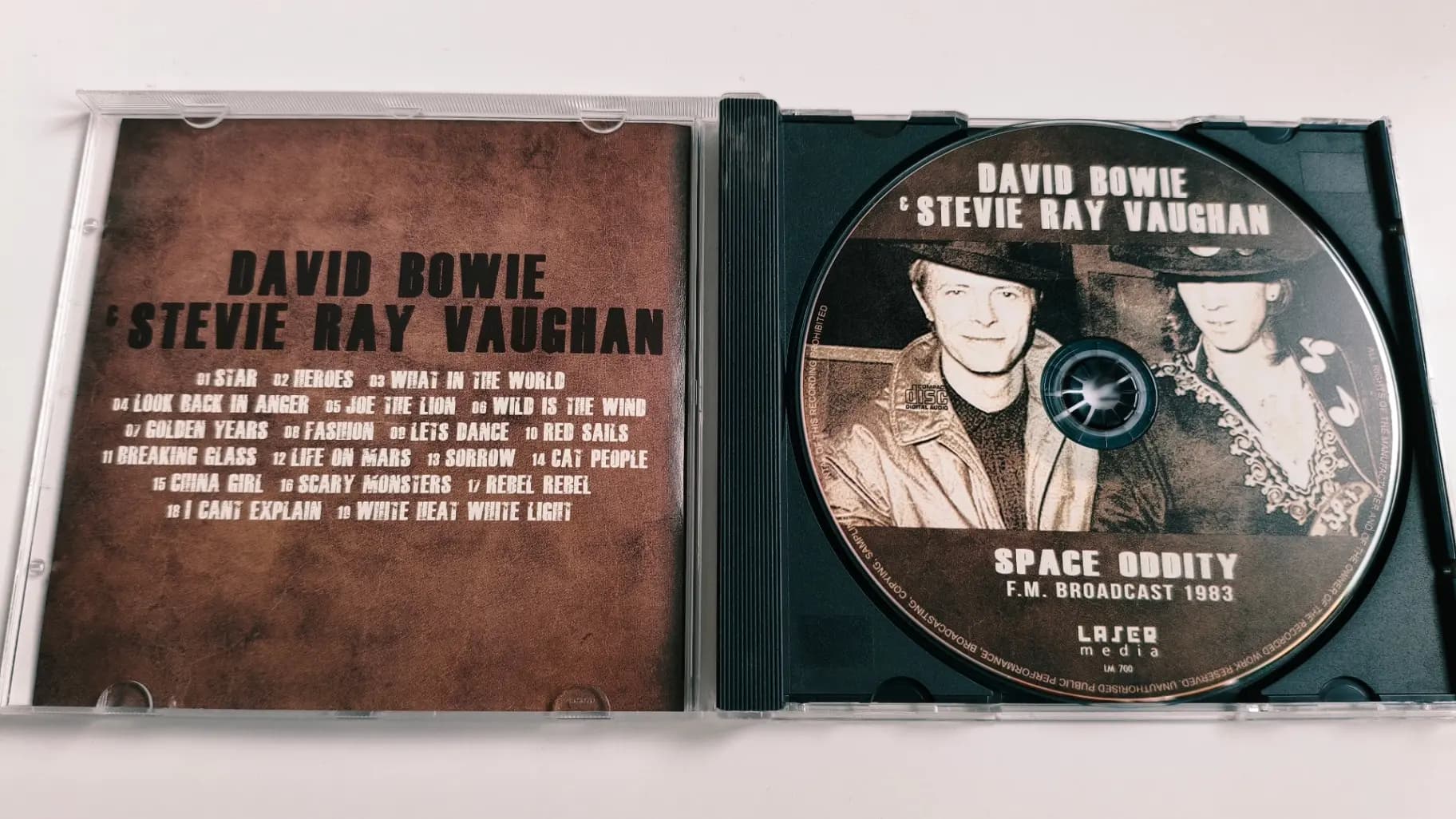 Główne zdjęcie - David Bowie, Stevie Ray Vaughan - Space Oddity (F.M. Broadcast 1983)