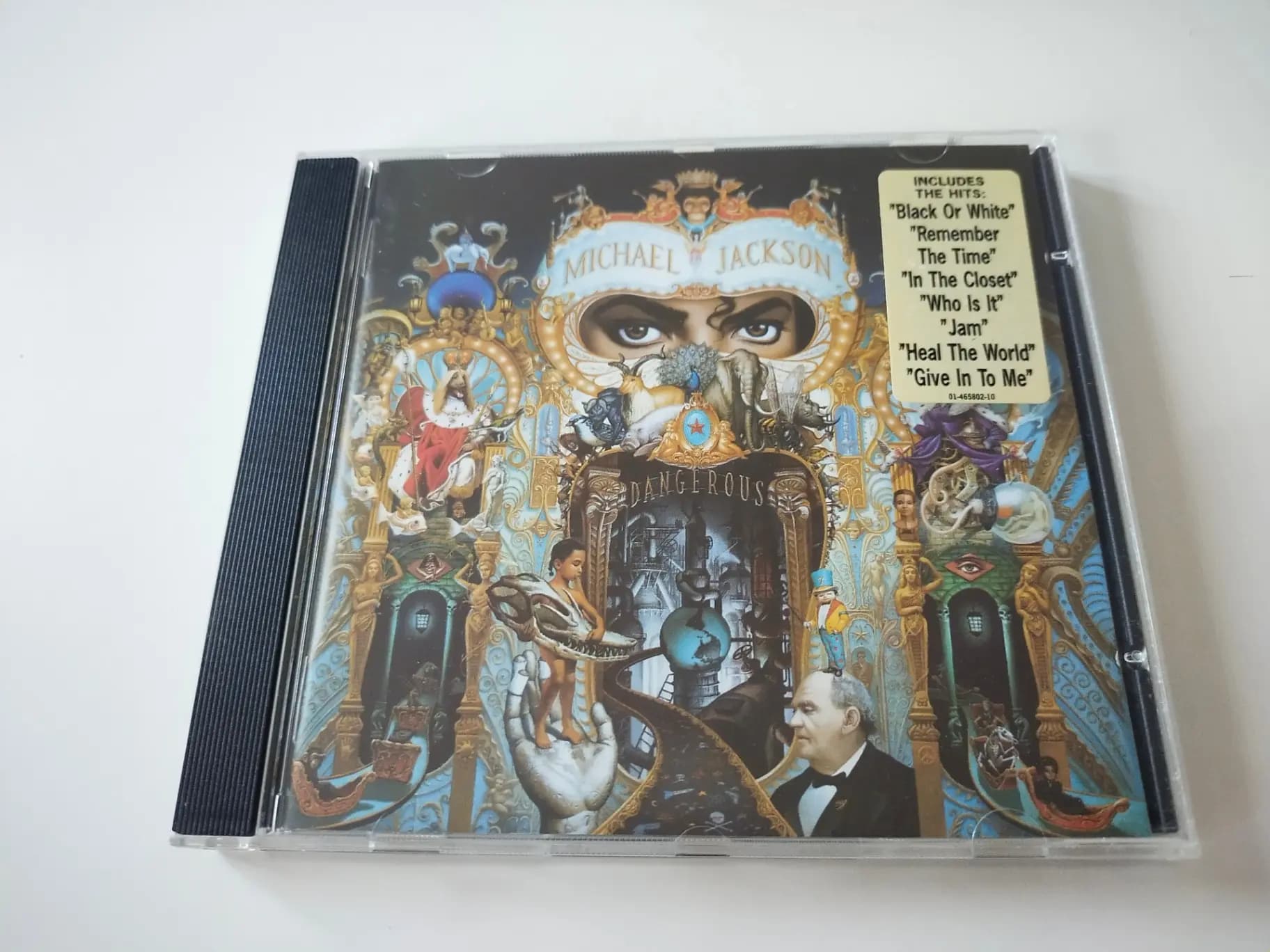 Okładka płyty Michael Jackson - Dangerous