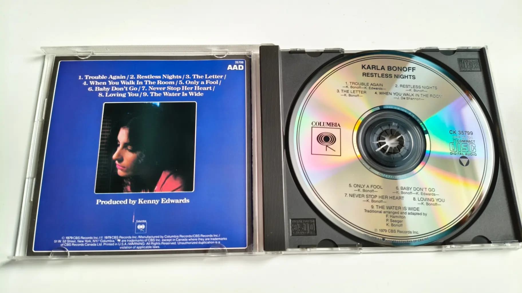 Główne zdjęcie - Karla Bonoff - Restless Nights