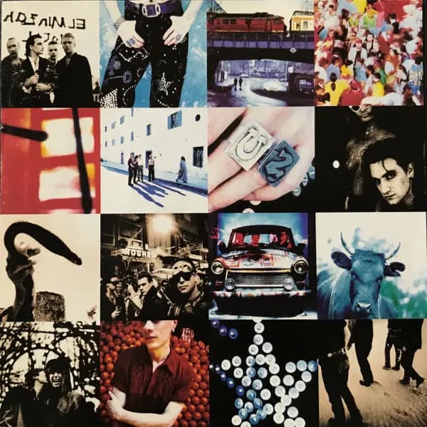 Okładka płyty U2 - Achtung Baby