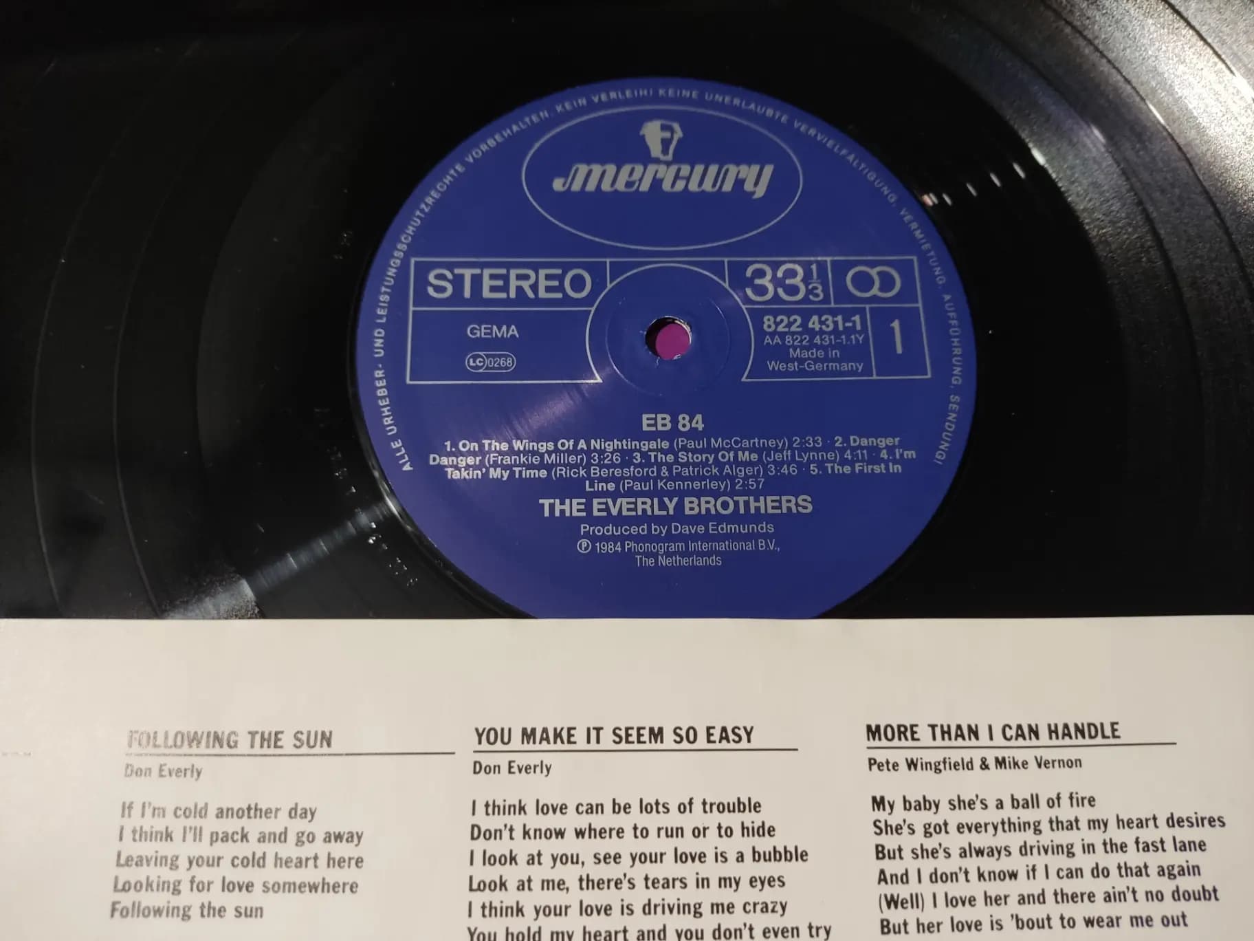 Główne zdjęcie - Everly Brothers - EB 84