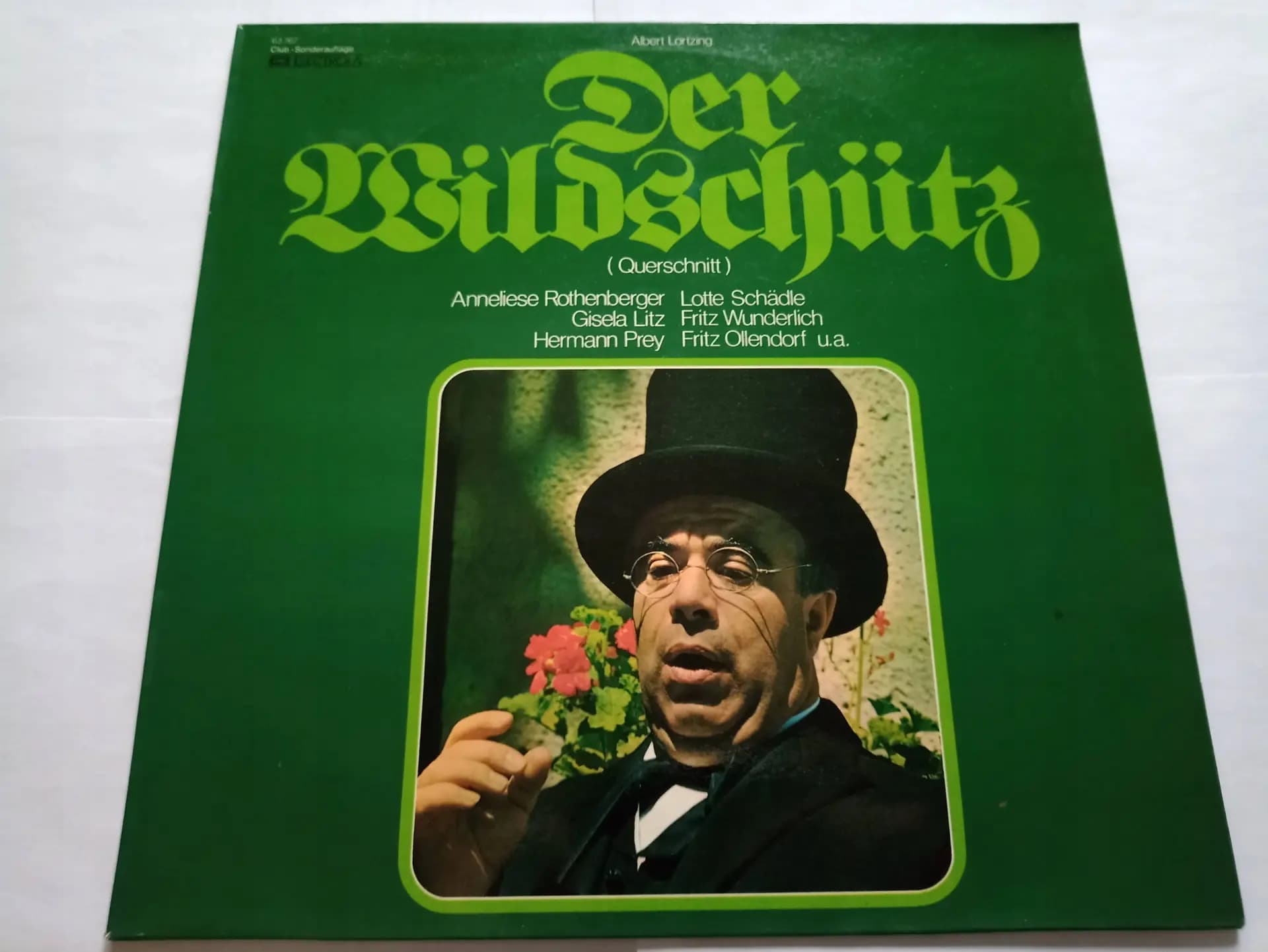 Okładka płyty Albert Lortzing - Anneliese Rothenberger, Lotte Schädle, Gisela Litz, Fritz Wunderlich, Hermann Prey, Fritz Ollendorff Der Wildschütz (Querschnitt)