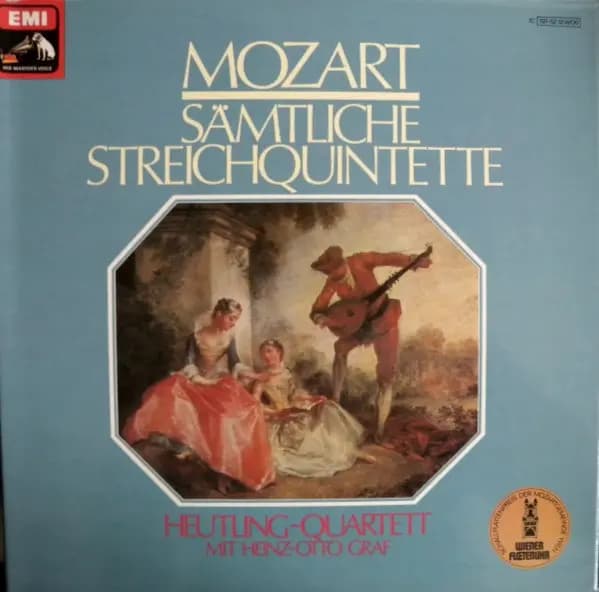 Główne zdjęcie - Mozart, Quartett, Graf - Sämtliche Streichquintette