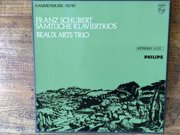 Sämtliche Klaviertrios - Franz Schubert, Beaux Arts Trio
