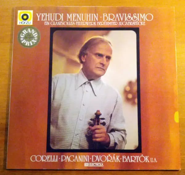 Okładka płyty Yehudi Menuhin - Bravissimo