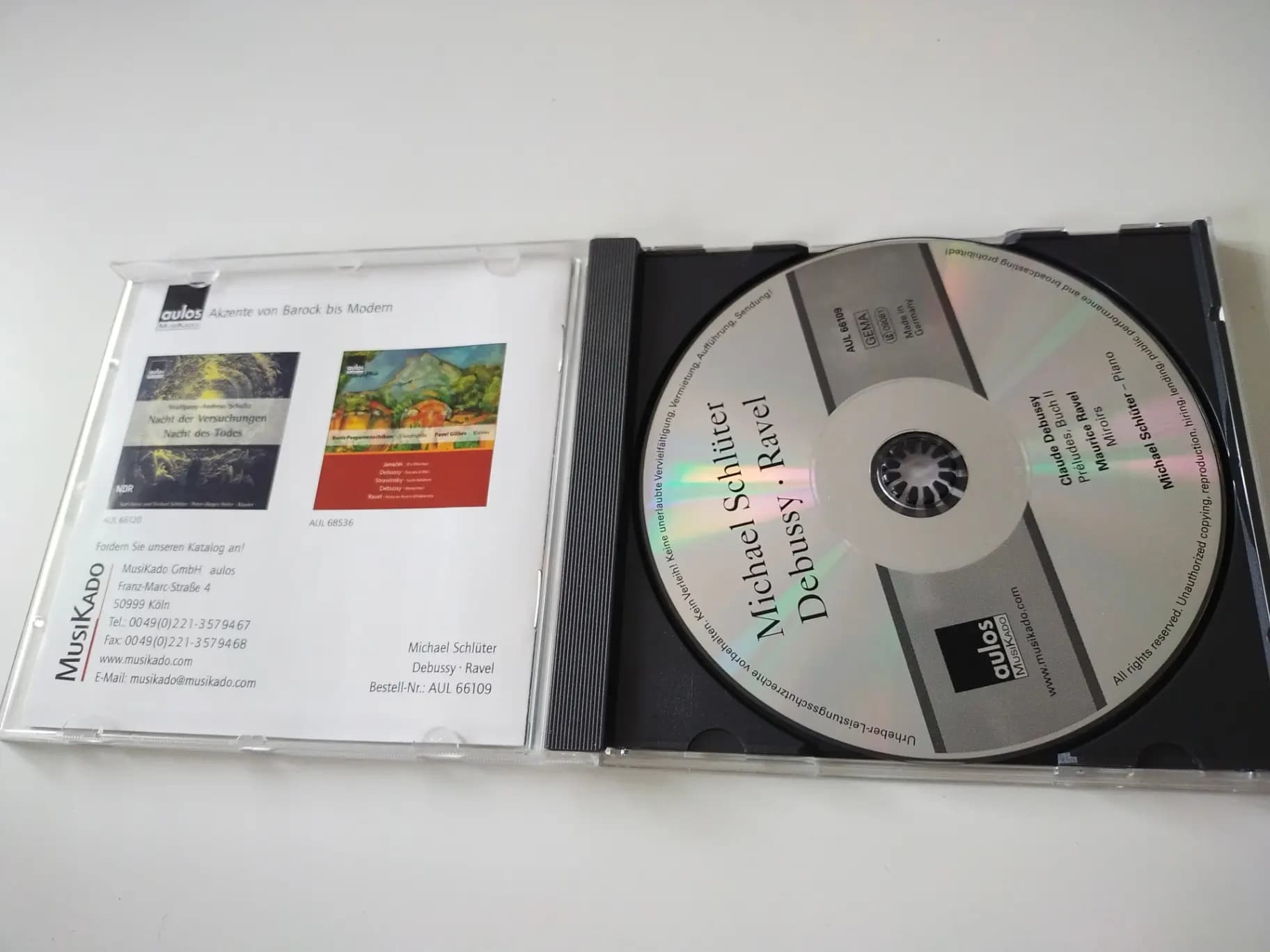 Główne zdjęcie - Debussy, Ravel, Schlüter - Préludes, Buch II / Miroirs