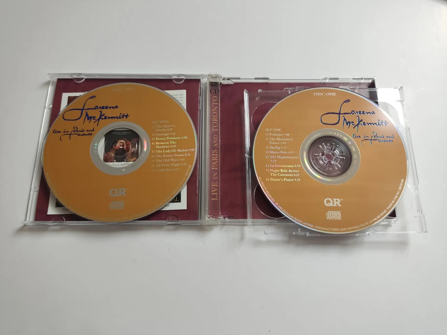 Główne zdjęcie - Loreena McKennitt - Live In Paris And Toronto