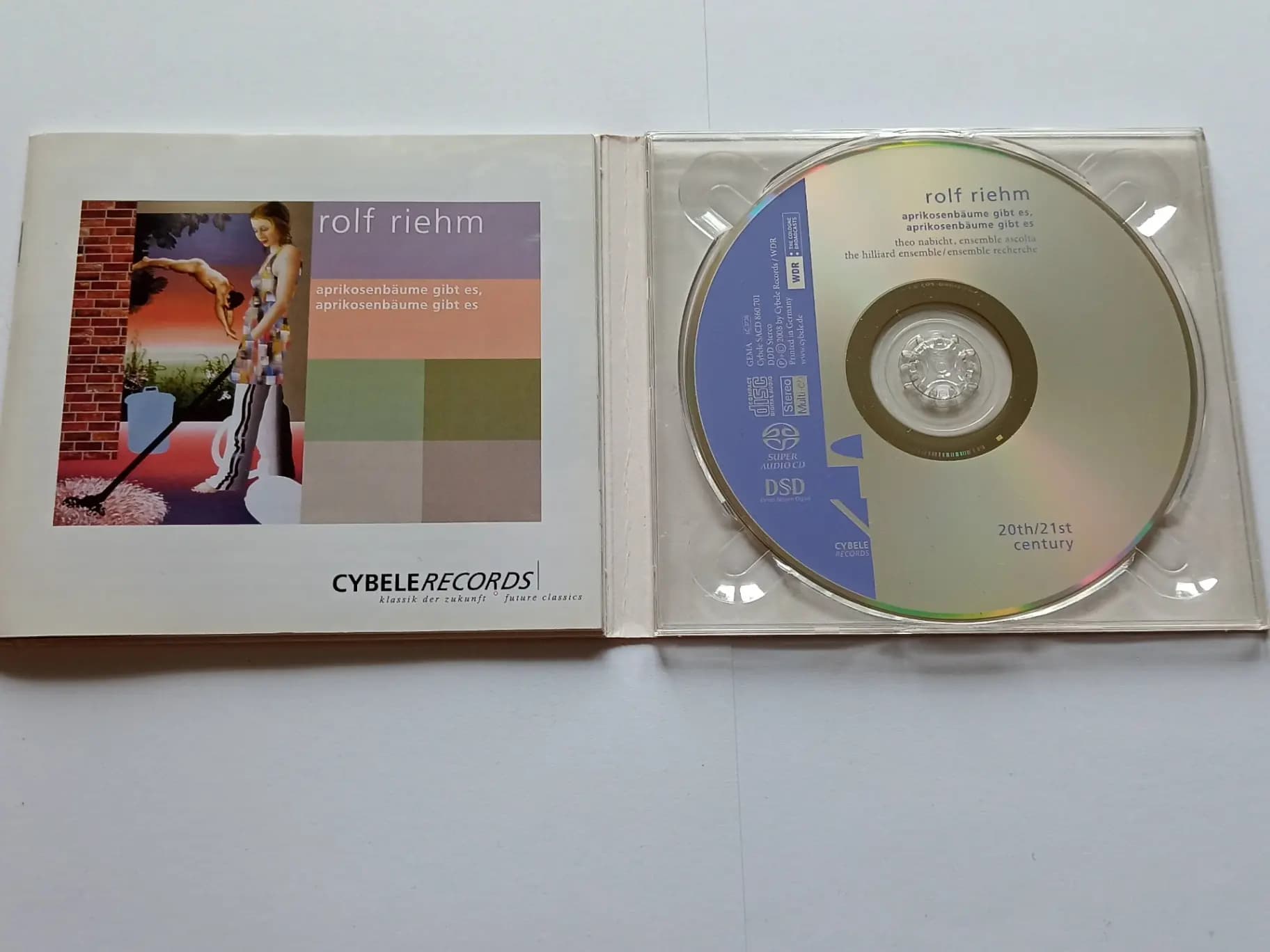 Główne zdjęcie - Rolf Riehm, Theo Nabicht, Ensemble Ascolta, The Hilliard Ensemble, ensemble recherche - Aprikosenbäume Gibt Es, Aprikosenbäume Gibt Es