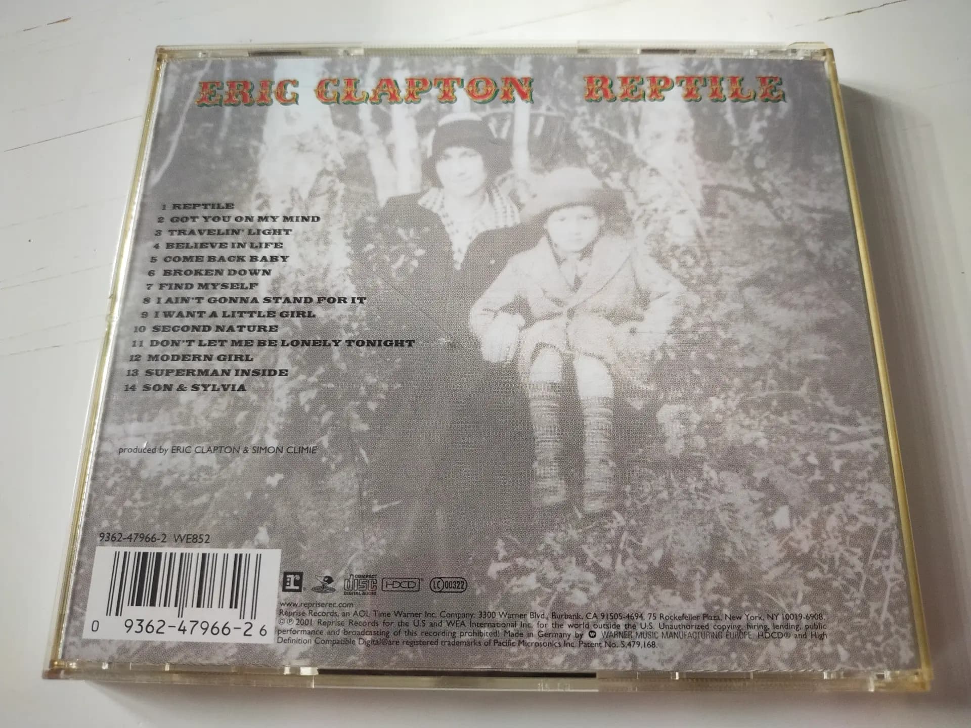 Główne zdjęcie - Eric Clapton - Reptile