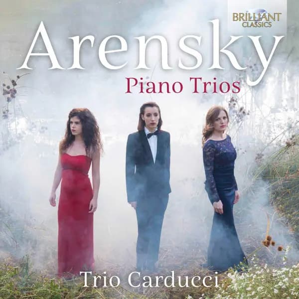 Okładka płyty Arensky, Trio Carducci - Piano Trios