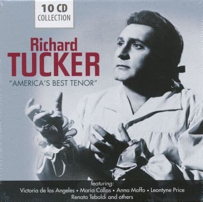 Okładka płyty Richard Tucker - America's Best Tenor BOX10CD