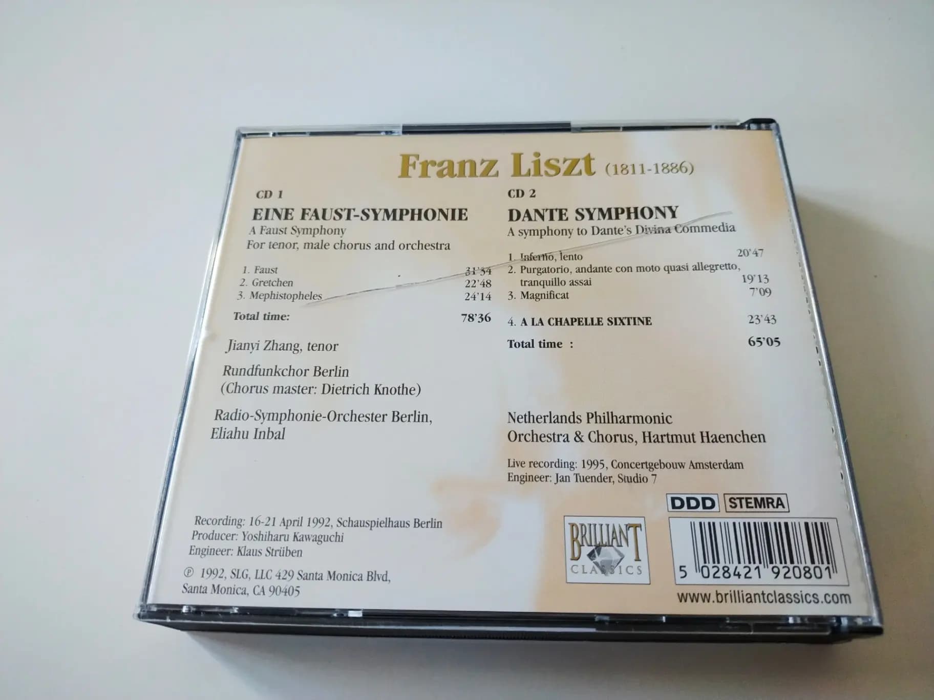 Główne zdjęcie - Liszt - Faust