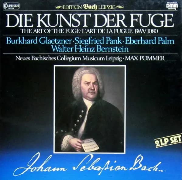  L'Art De La Fugue BWV 1080 - Bach, Pommer