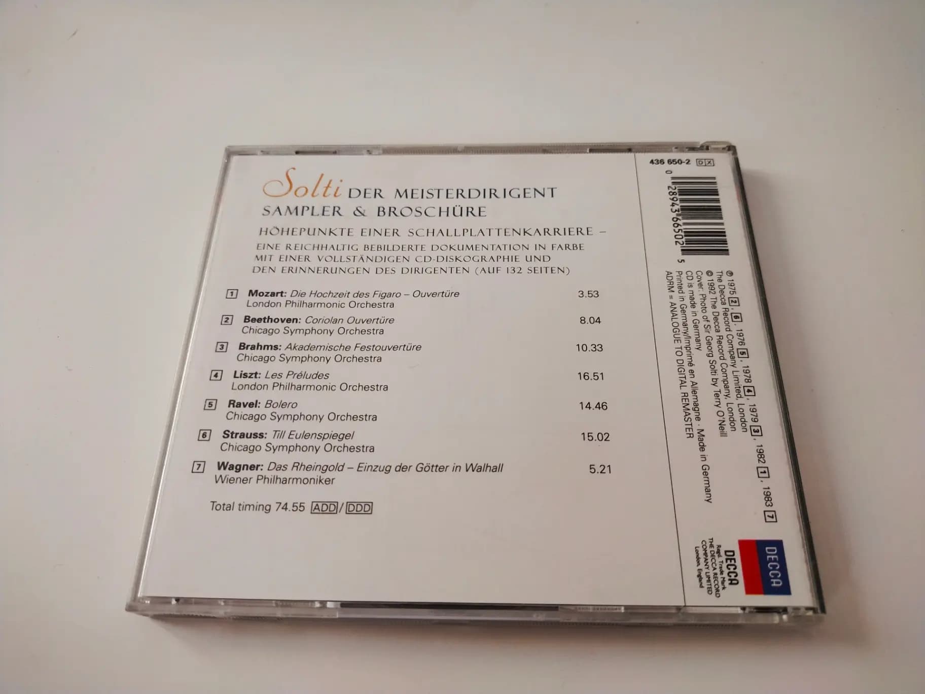 Główne zdjęcie - Solti - Der Meisterdirigent