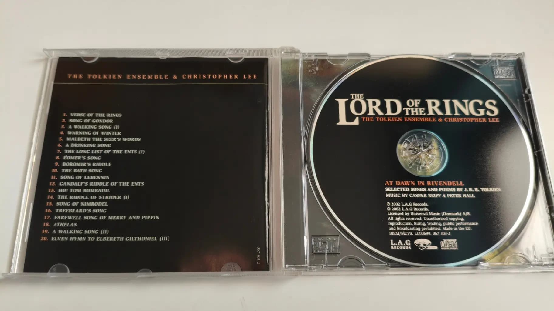 Główne zdjęcie - The Tolkien Ensemble, Christopher Lee - At Dawn In Rivendell
