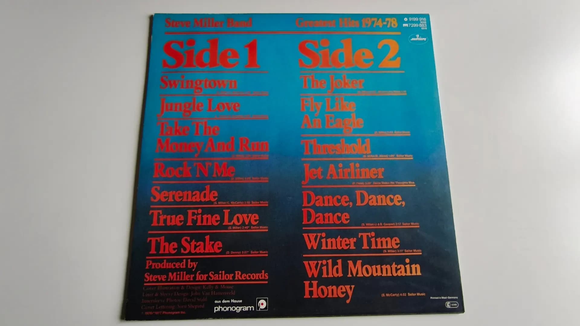 Główne zdjęcie - Steve Miller Band - Greatest Hits 1974-78