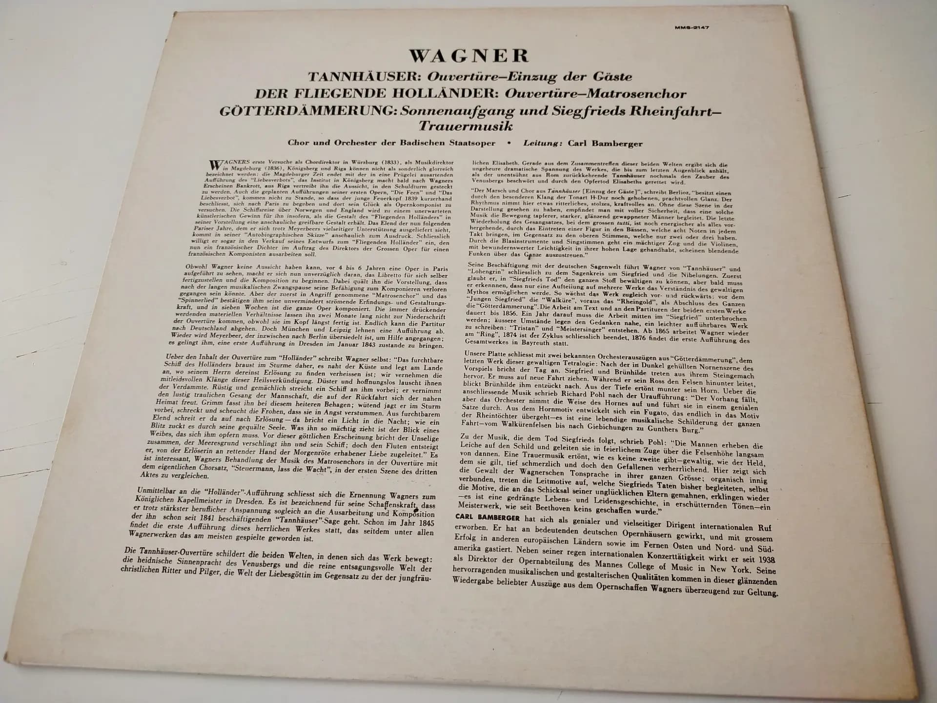 Główne zdjęcie - Wagner, Bamberger - Chöre Und Orchestermusik