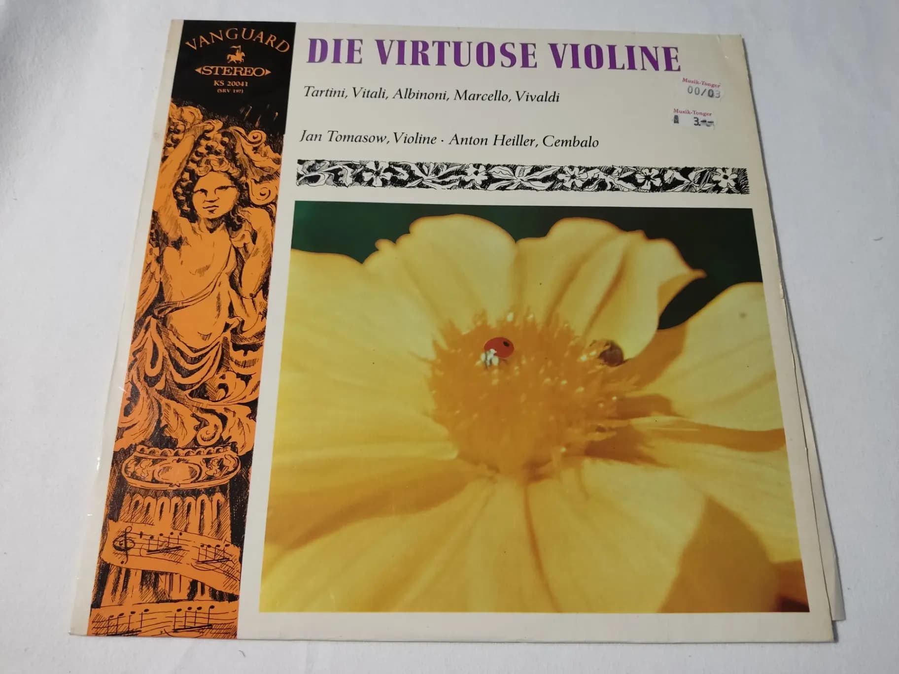 Główne zdjęcie - Jan Tomasow, Heiller - Die Virtuose Violine