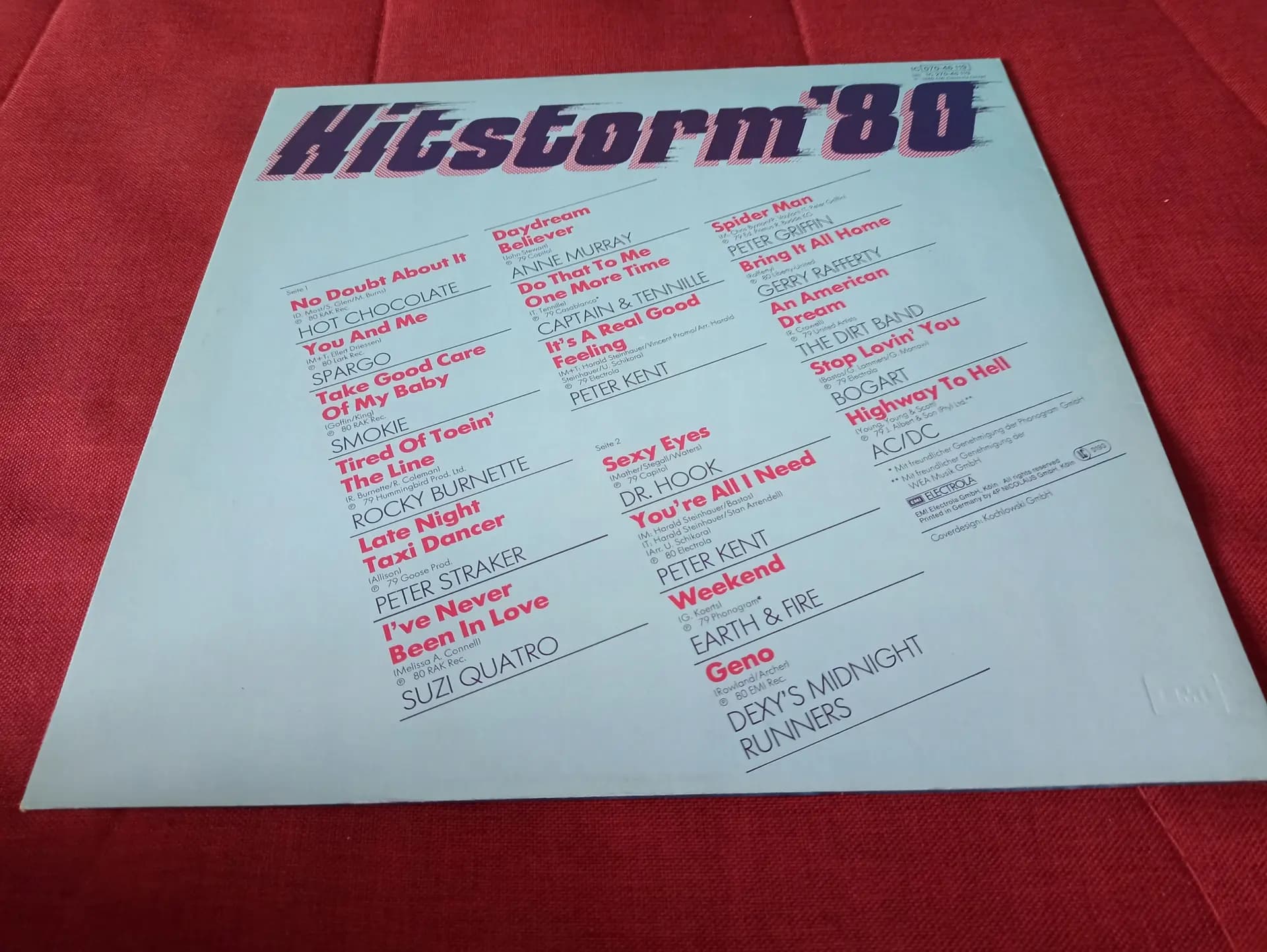 Główne zdjęcie - Various - Various – Hitstorm '80