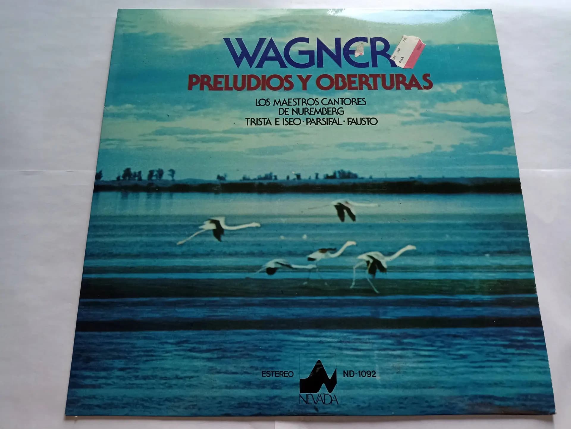 Okładka płyty Wagner - Preludios Y Oberturas