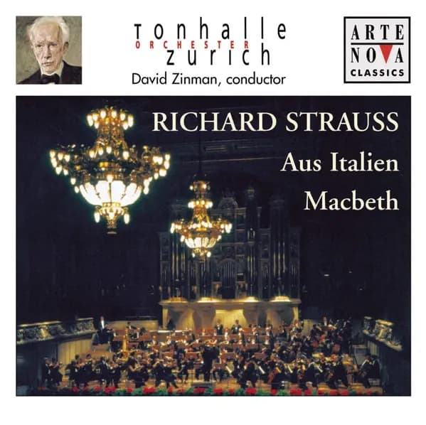 Główne zdjęcie - Strauss, Zinman - Aus Italien / MacBeth 
