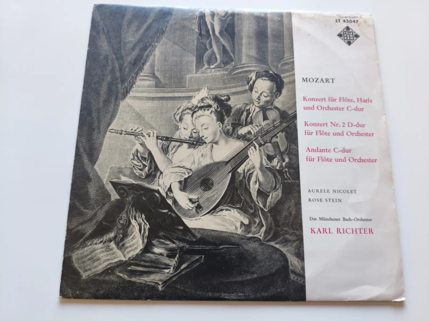 Główne zdjęcie - Mozart, Richter - Konzert Für Flöte, Harfe Und Orchester C-dur