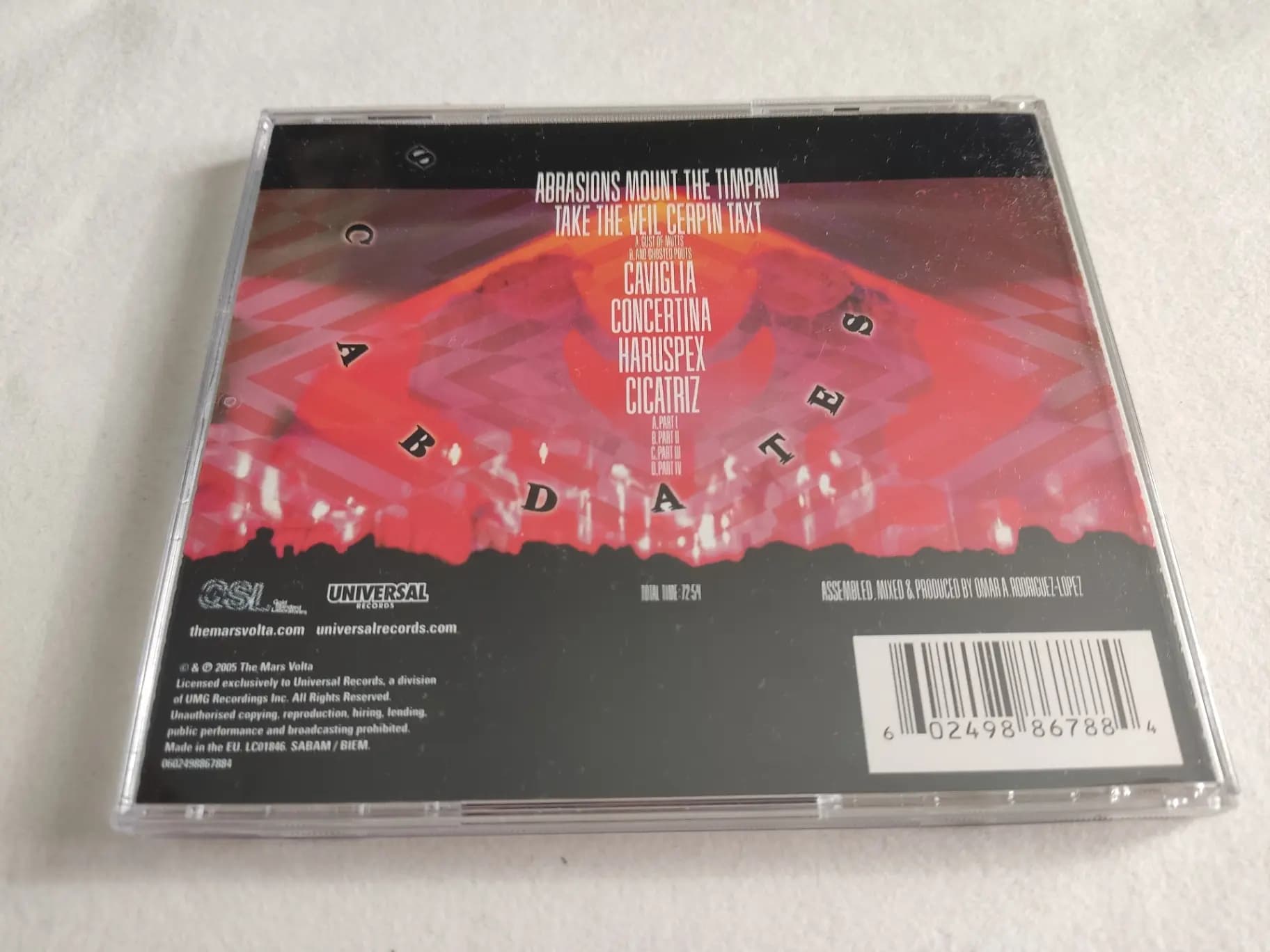 Główne zdjęcie - The Mars Volta - Scabdates