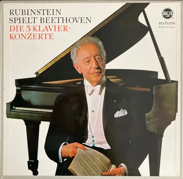 Die 5 Klavierkonzerte - Rubinstein, Beethoven