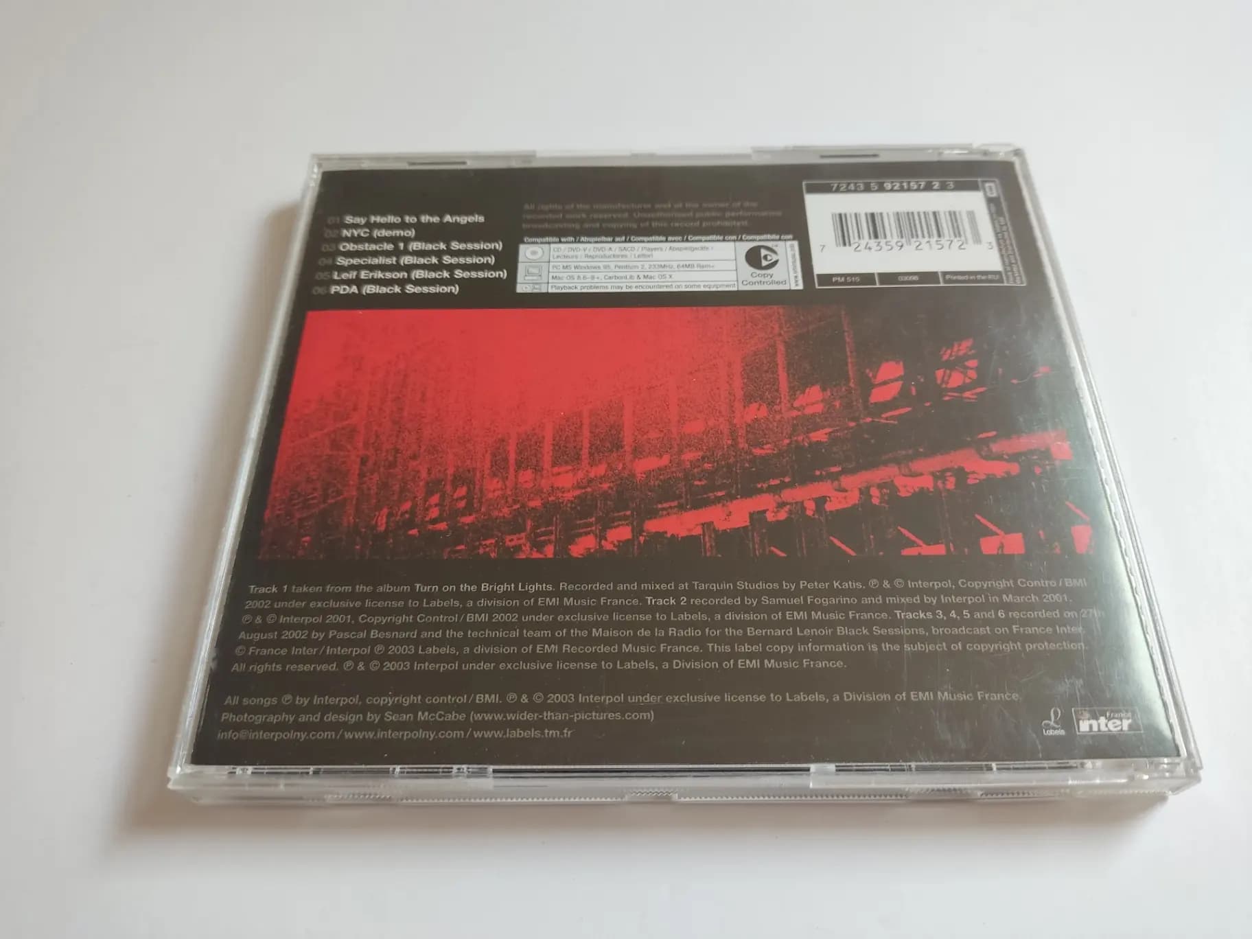 Główne zdjęcie - Interpol - The Black EP