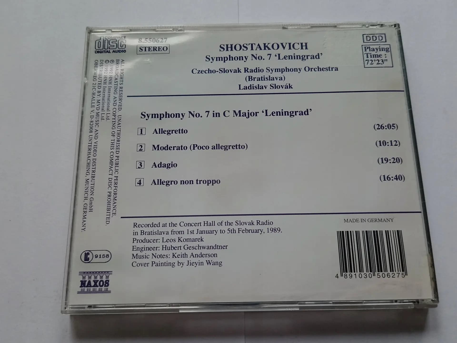 Główne zdjęcie - Czecho-Slovak Radio Symphony Orchestra (Bratislava) - Symphony No. 7 In C Major 'Leningrad'