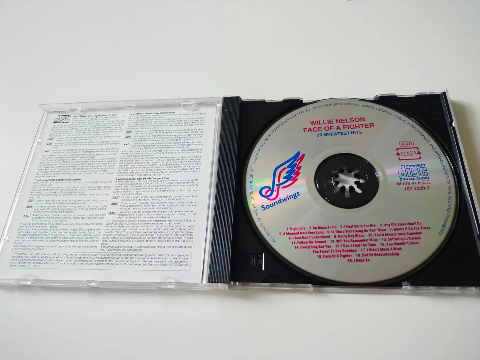 Główne zdjęcie - Willie Nelson - Face Of A Fighter - 20 Greatest Hits