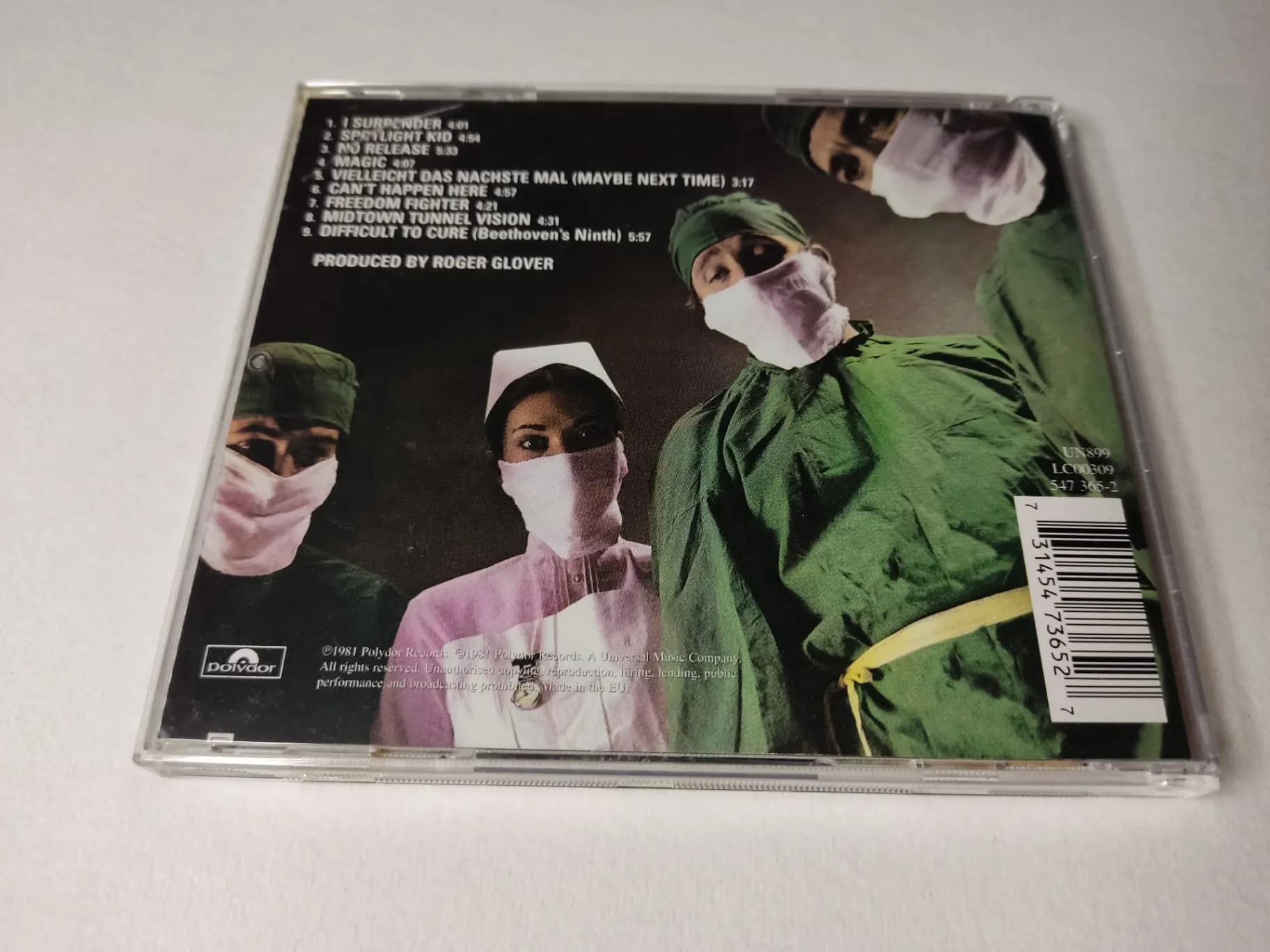 Główne zdjęcie - Rainbow - Difficult To Cure