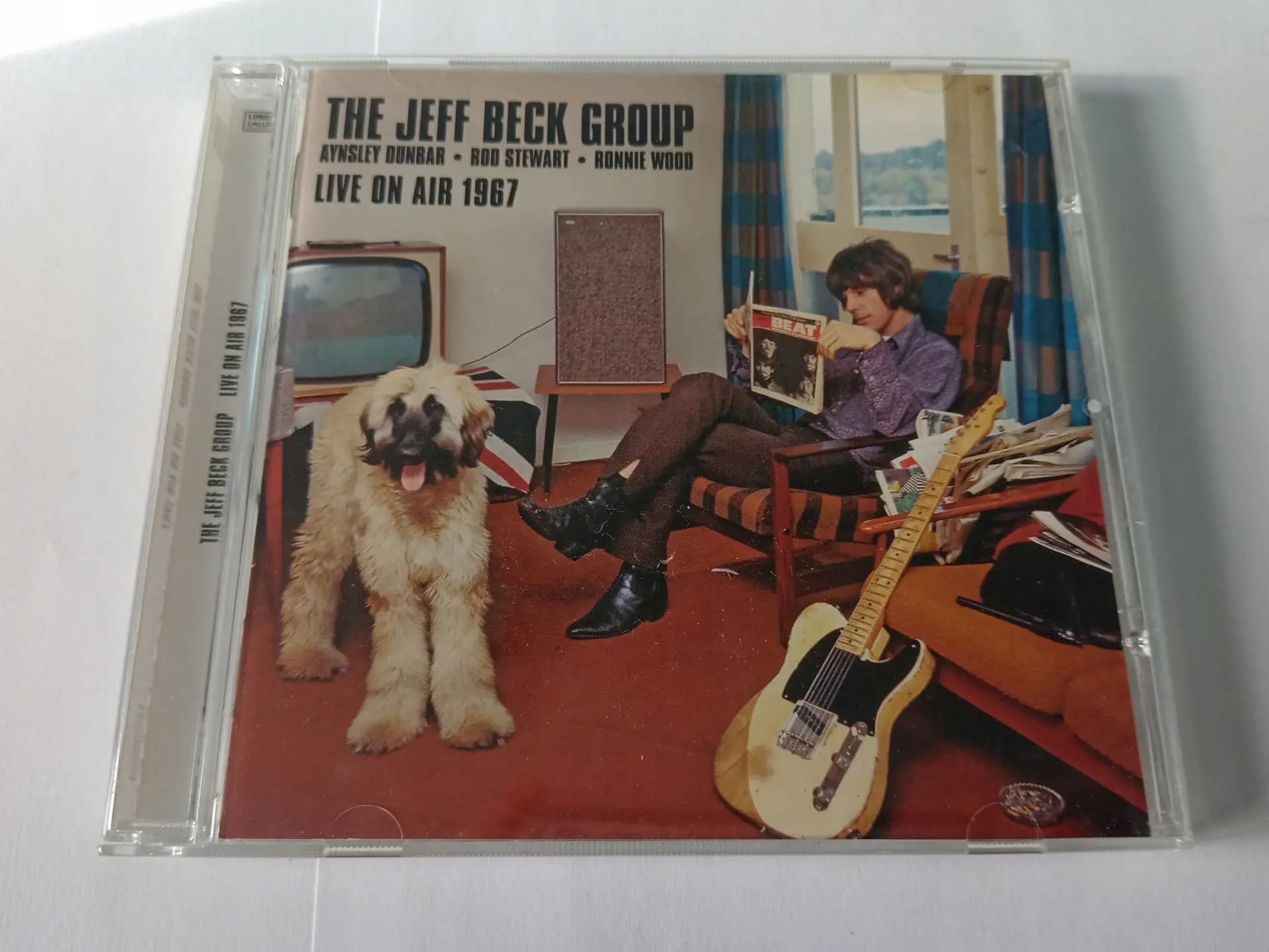 Okładka płyty The Jeff Beck Group - Live On Air 1967