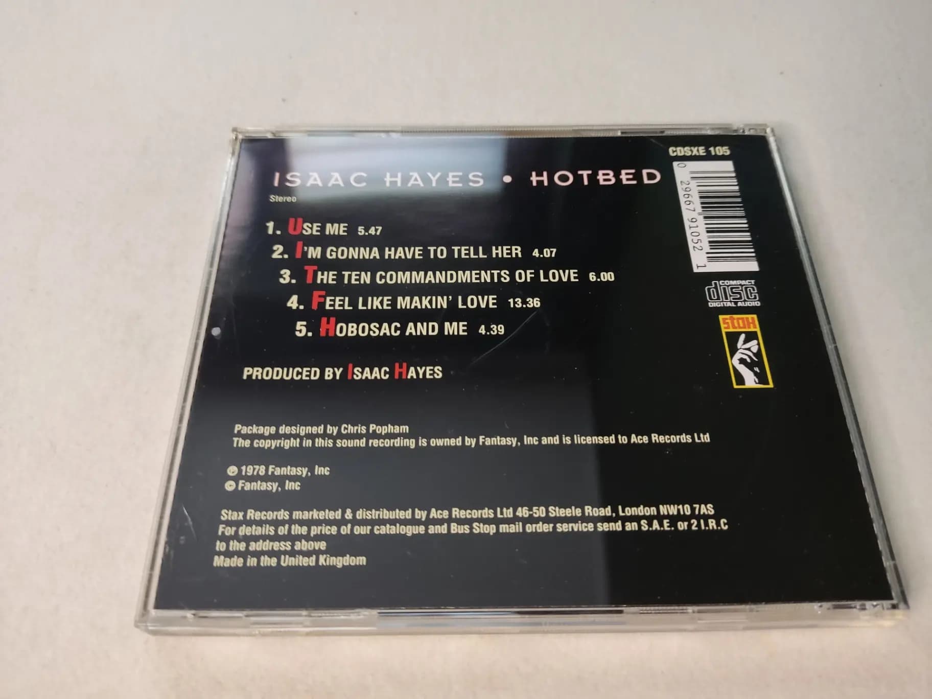 Główne zdjęcie - Isaac Hayes - Hotbed