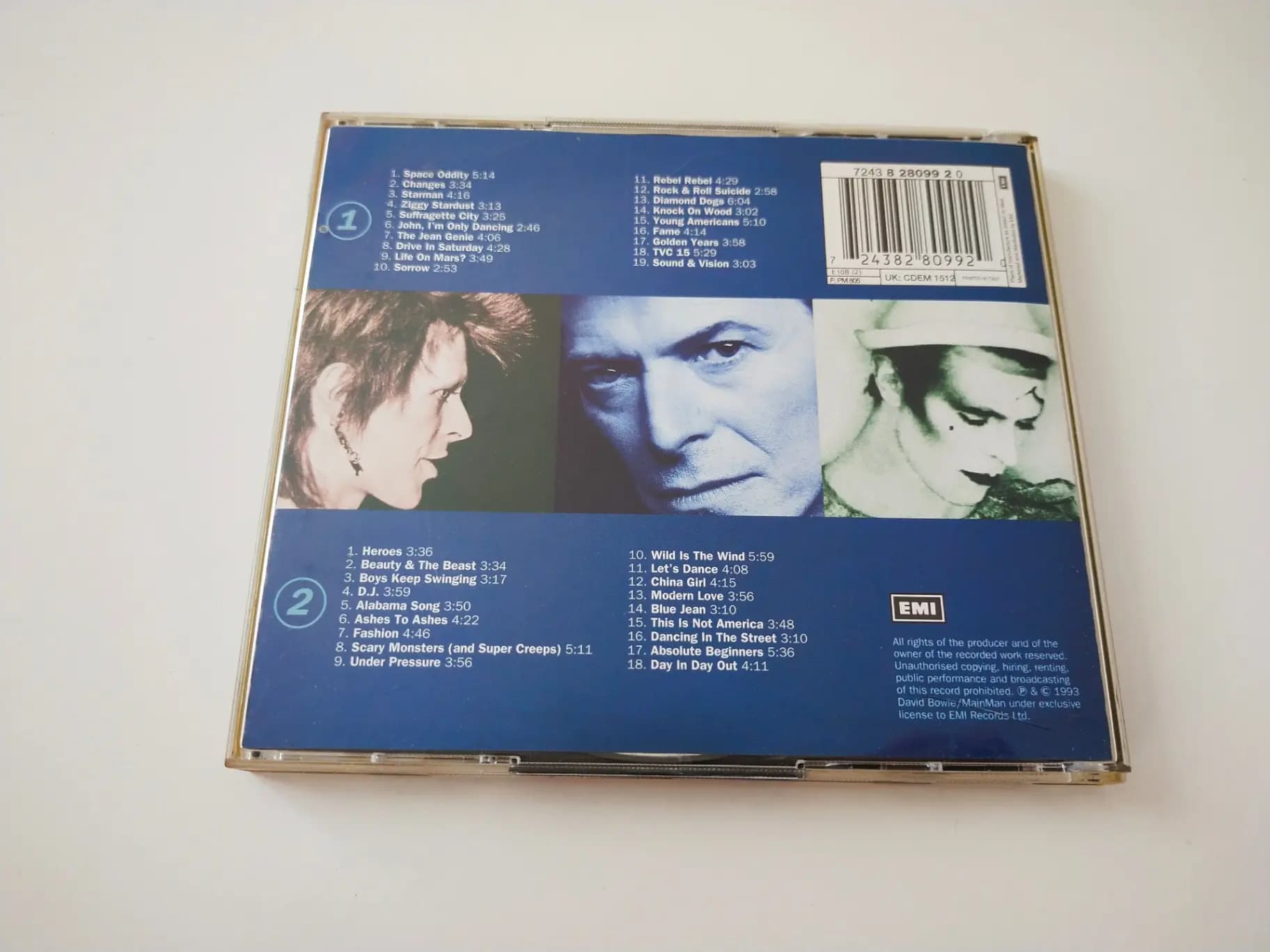 Główne zdjęcie - David Bowie - The Singles Collection