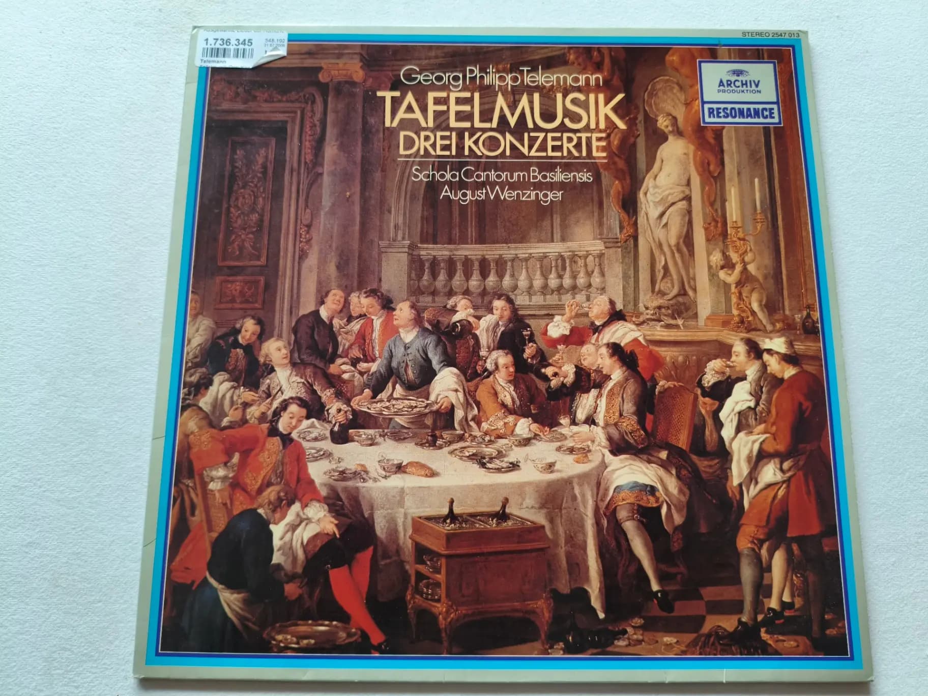 Musique De Table - Telemann, Wenzinger