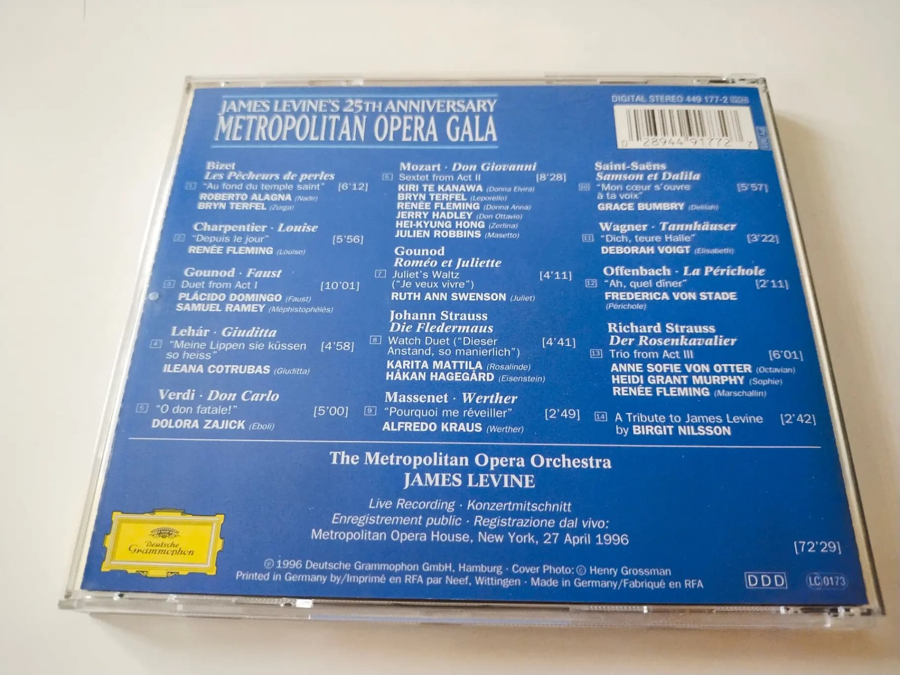 Główne zdjęcie - Levine - James Levine's 25th Anniversary Metropolotan Opera Gala