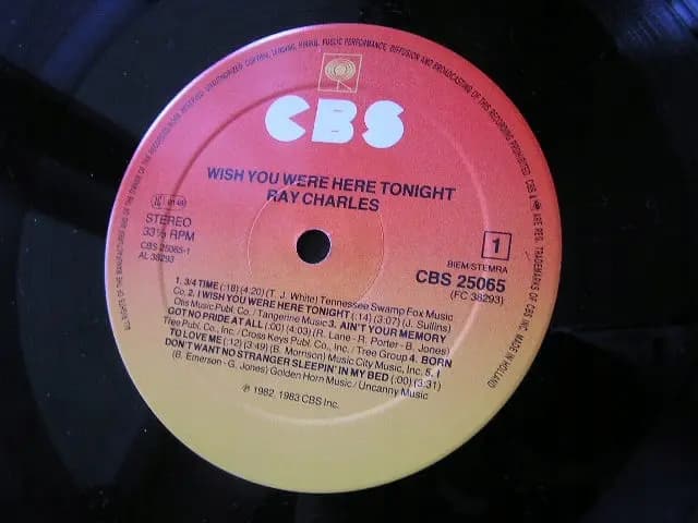 Główne zdjęcie - Ray Charles - Wish You Were Here Tonight - Ray Charles - Wish You Were Here Tonight
