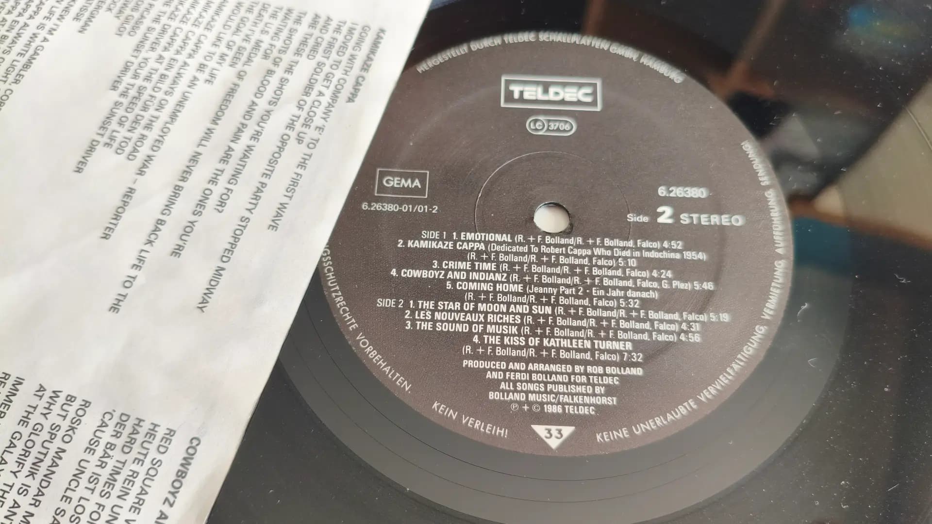 Główne zdjęcie - Falco - Emotional