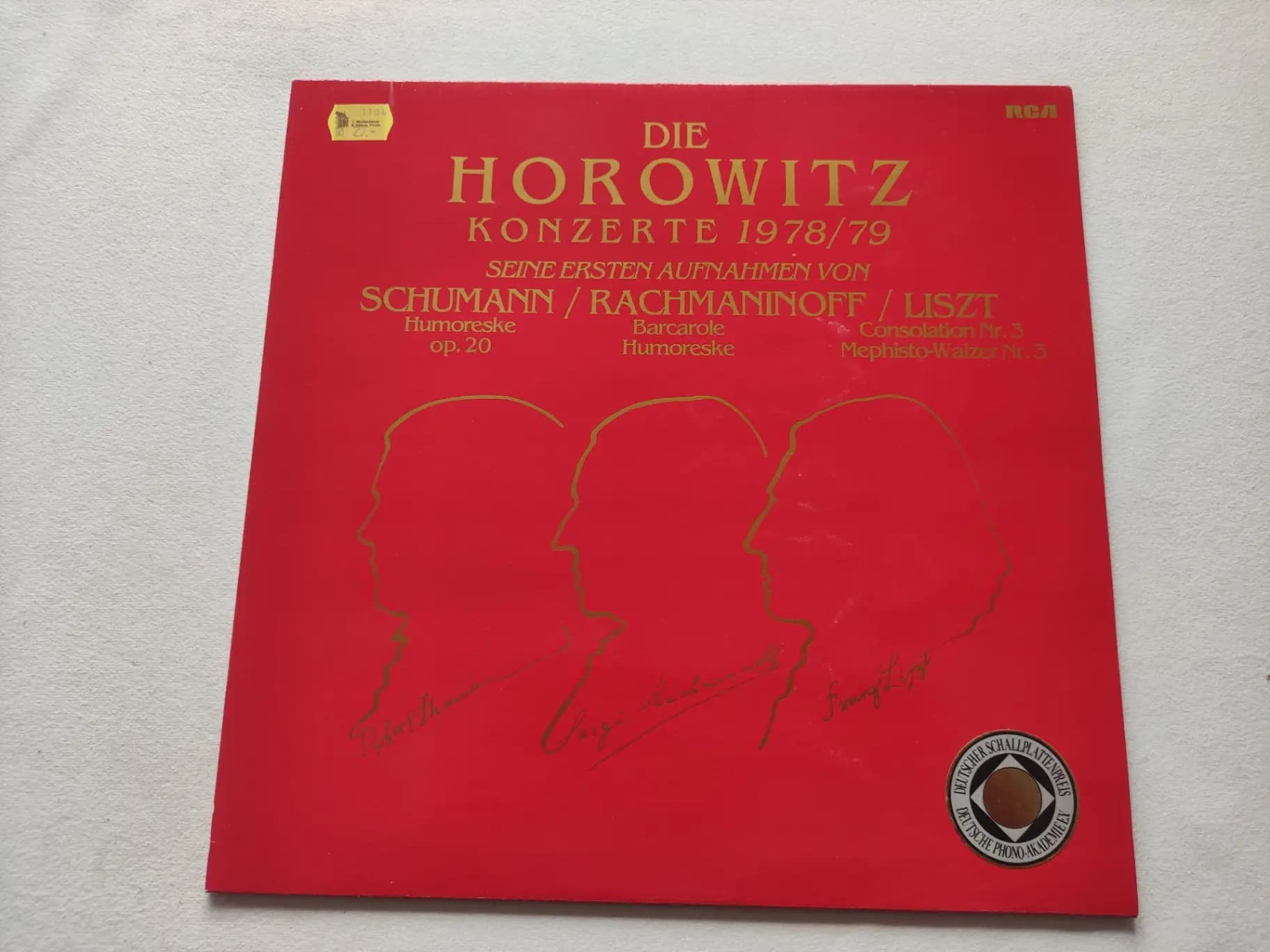Die Horowitz Konzerte 1978, 79 - Schumann, Horowitz