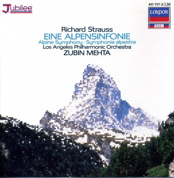 Eine Alpensinfonie = Alpine Symphony - Strauss, Mehta
