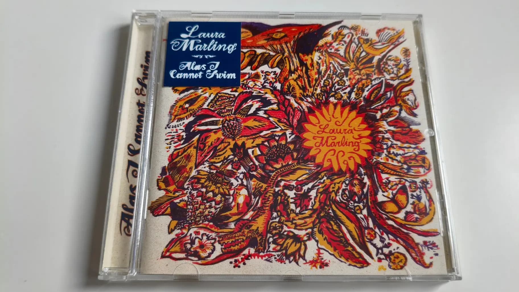 Okładka płyty Laura Marling - Alas I Cannot Swim