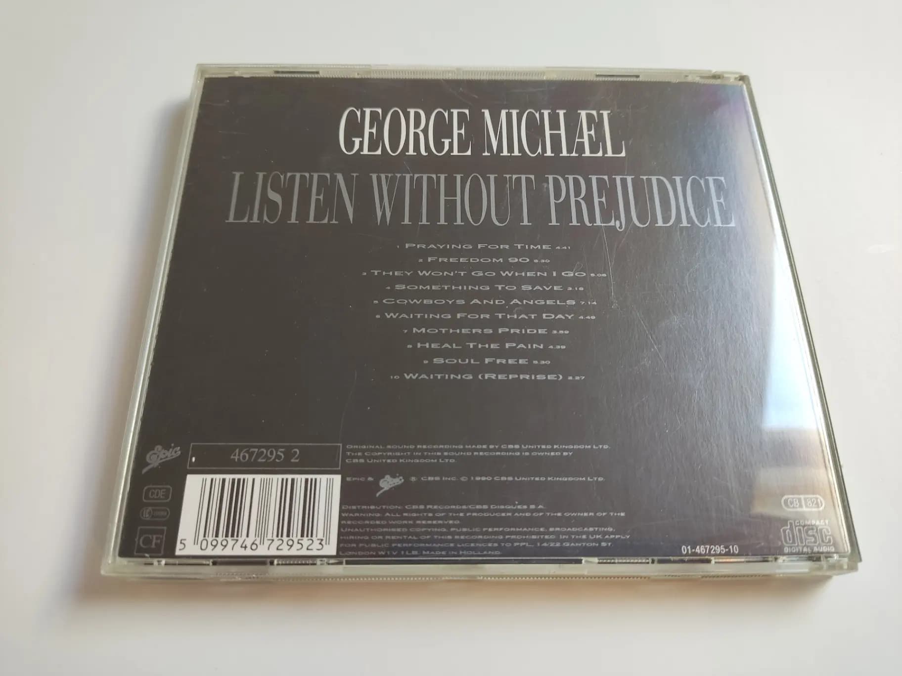 Główne zdjęcie - George Michael - Listen Without Prejudice Vol 1