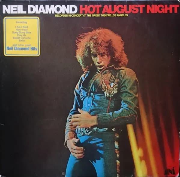 Okładka płyty Neil Diamond - Hot August Night
