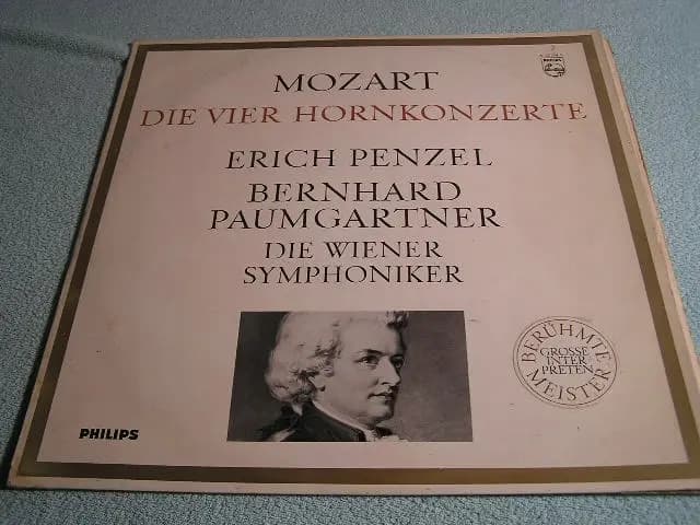 Główne zdjęcie - MOZART - DIE VIER HORNKONZERTE - PAUMGARTEN - MOZART - DIE VIER HORNKONZERTE - PAUMGARTEN