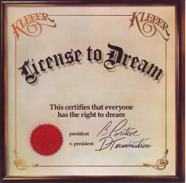 License To Dream - Kleeer