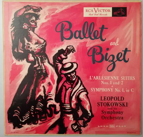 Okładka płyty Leopold Stokowski And His Symphony Orchestra - Ballet And Bizet